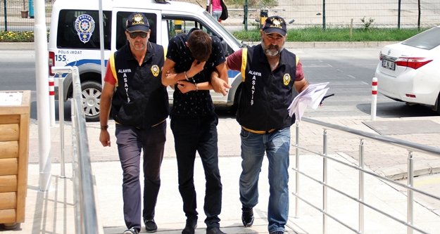 Alanya'daki oto faresi yakalandı