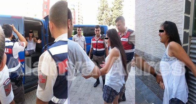 Alanya'daki site hırsızlarını vatandaş yakaladı