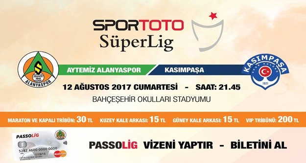 Alanyaspor sezonu açıyor! Biletler satışta