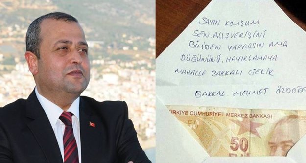 Bakkaldan Bimci komşuya imalı hediye