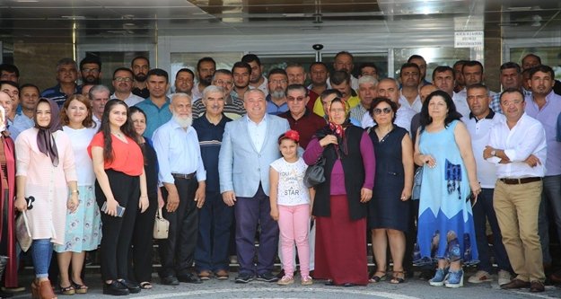 Başkan Şahin inşaatçılarla buluştu