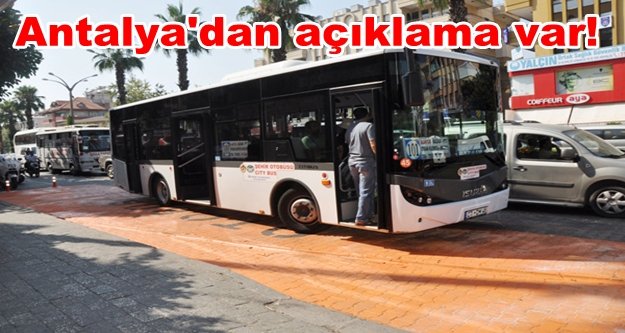 Bayramda Alanya'da otobüsler ücretsiz mi?