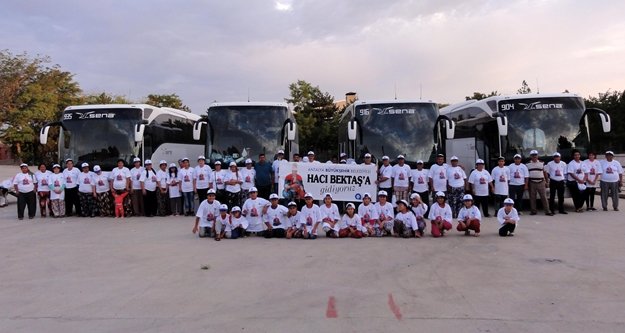 Büyükşehir alevileri Hacıbektaş'a götürdü