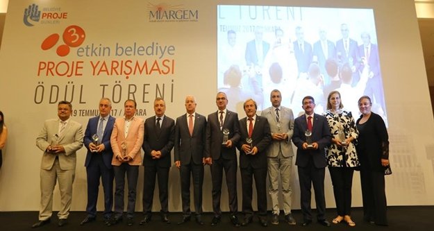 Büyükşehir'in projesi ödül aldı