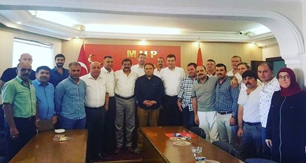 MHP'li ilçe başkanları toplandı