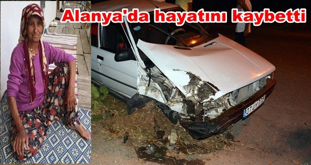 Oğlunun cenazesinden dönen kadın kazada öldü