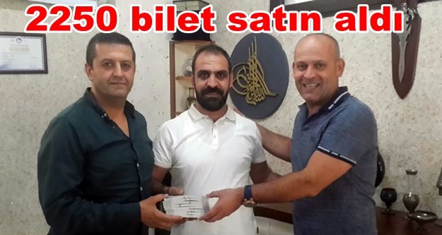 Payallarspor'a bilet desteği
