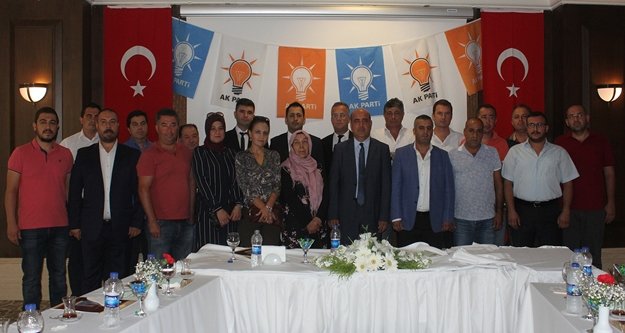 AK Parti ilçe yeni yönetim kurulu açıklandı