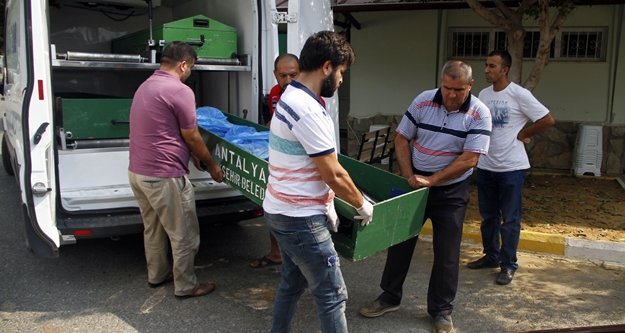 Alanya'da intihar eden zanlının cenazesi otopsi için yola çıktı
