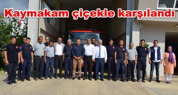 Alanya'da itfaiyeciler unutulmadı