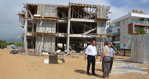 Alanya Hasta Yakınları Tesisi yükseliyor