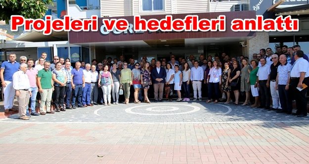 ALTSO Başkanı Şahin üyelerle buluştu