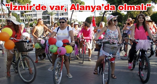 Bisikletlerini süslediler, pedal çevirdiler