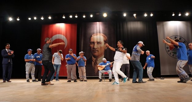 İlaçlama personeline eğlenceli eğitim