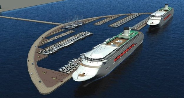 Kruvaziyer Liman Projesi ihaleye hazır