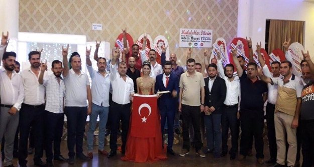 Ülkücüler nişanda buluştu