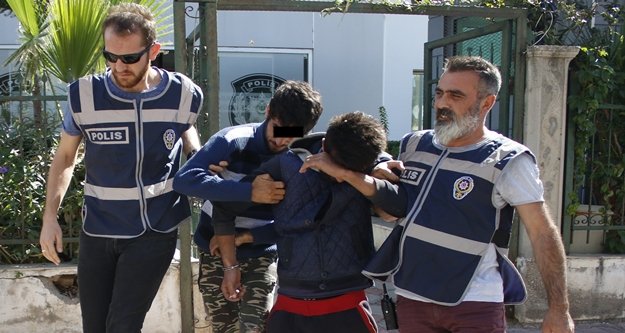 Akü hırsızı kardeşler polisten kaçamadı