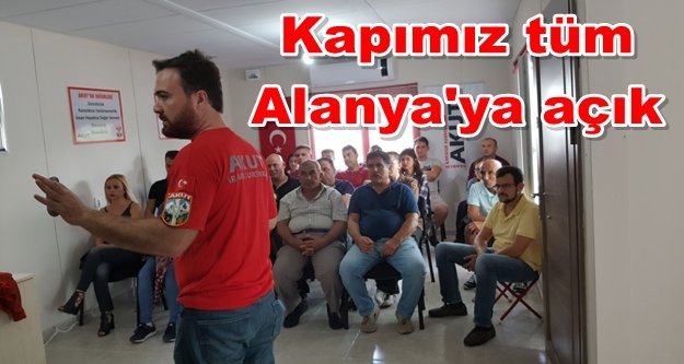 AKUT'un yeni üyelerine tanışma toplantısı