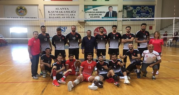 Alanya Belediyespor'dan farklı galibiyet