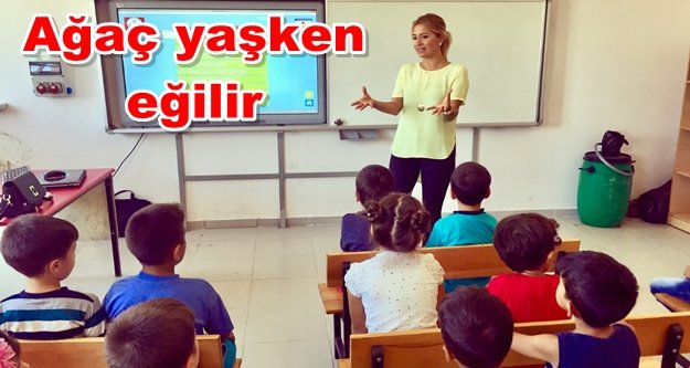 Alanya'da miniklere trafik eğitimi