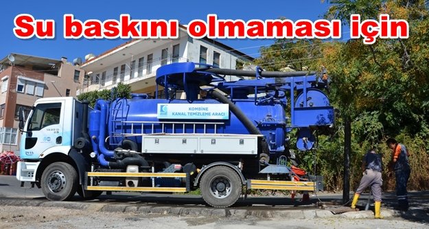 Alanya'da yağmur seferberliği başladı