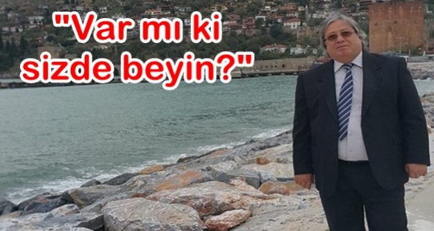 Alanya'daki su baskınlarına şiir yazdı