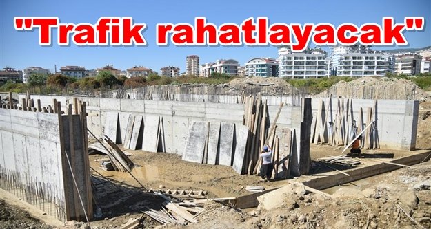 Alanya'ya 25 metre uzunluğunda yeni köprü