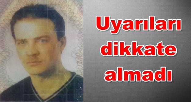 Denizde boğularak can verdi