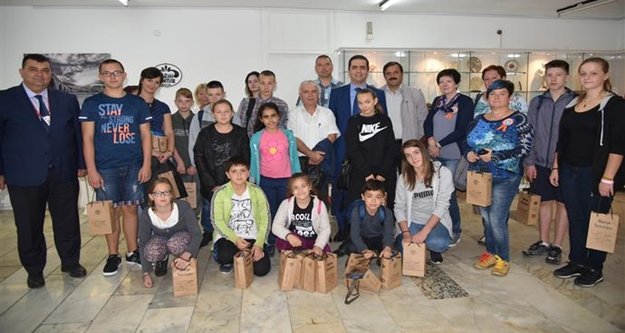 Erasmus öğrencilerinden belediye ziyareti