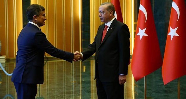 Erdoğan, Alanyalı Kocaman'ı kabul etti