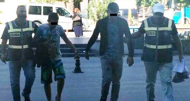 Gasp zanlıları polisten kaçamadı