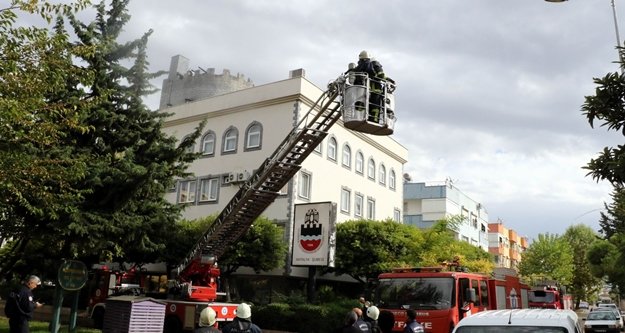 Günısıdan çıkan buhar, paniğe sebep oldu