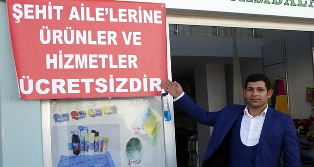 İşadamından şehit ailelerinin evine ücretsiz temizlik