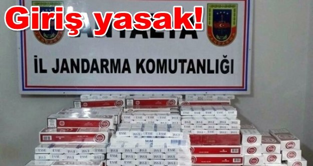 Komşuda kaçak sigara savaşı