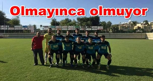 Konaklı galibiyete hasret kaldı