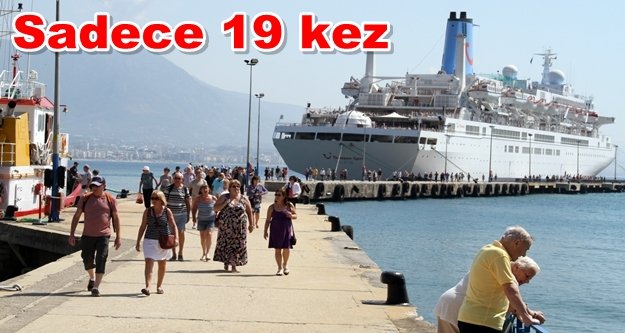 Kruvaziyer turizminde 5'inci sırada kaldık