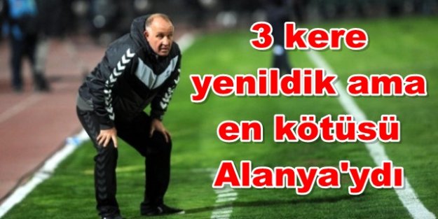 Mesut Bakkal Alanya yenilgisini unutamamış