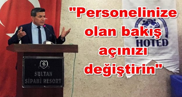 Onursal Başkan Yeni otellere ateş püskürdü