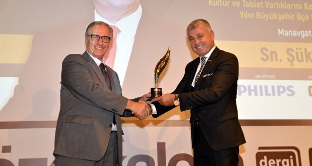 Şelale düzenlemesine ödül