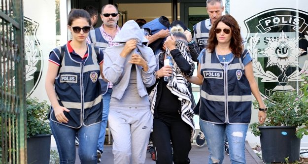 Şifreli fuhuşa 4 tutuklama