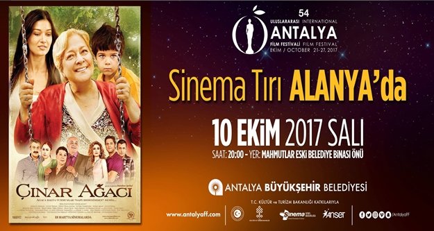 Sinema Tırı Alanya'da