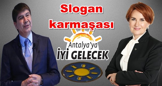 Türel'in sloganı Akşener'in parti ismi oldu
