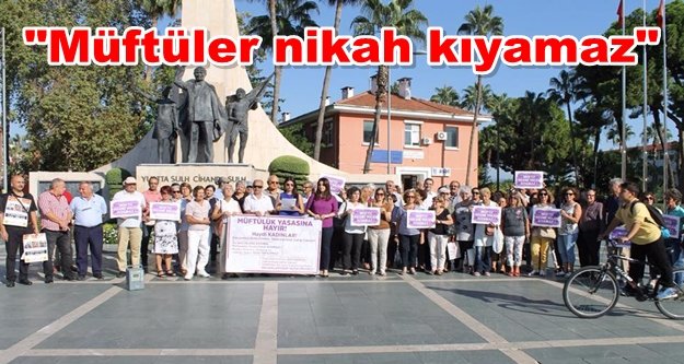 Yeni yasaya Alanya'dan protesto