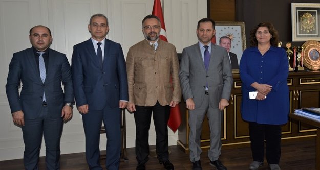 YÖK Başkanvekili ALKÜ'yü ziyaret etti