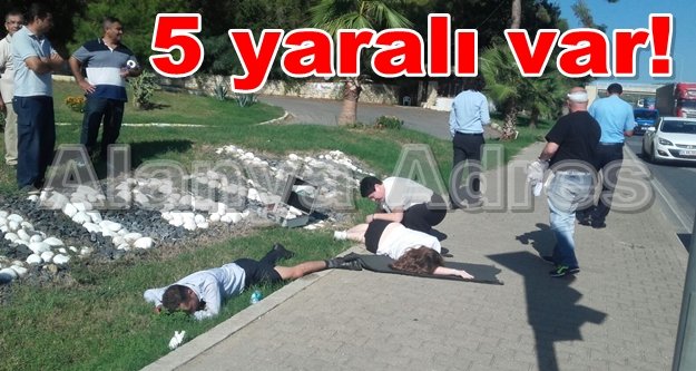 Zincirleme kaza! Alanya D-400'de can pazarı