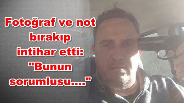 Alanya'da aracın içinde intihar etti