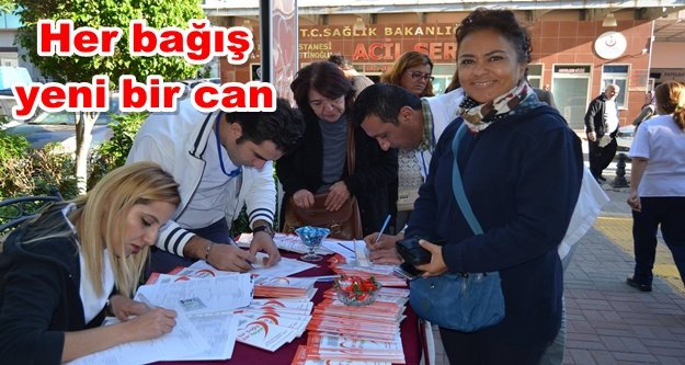 Alanya'dan organ başığına tam destek