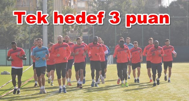 Alanyaspor pas ve şut çalıştı