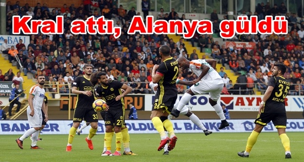 Alanyaspor tek golle 3 puanı aldı