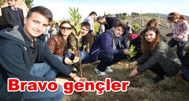 ALKÜ, Atatürk'ün anısına 300 fidan dikti